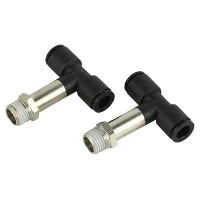 Raccordo push-in pneumatico-maschio esteso